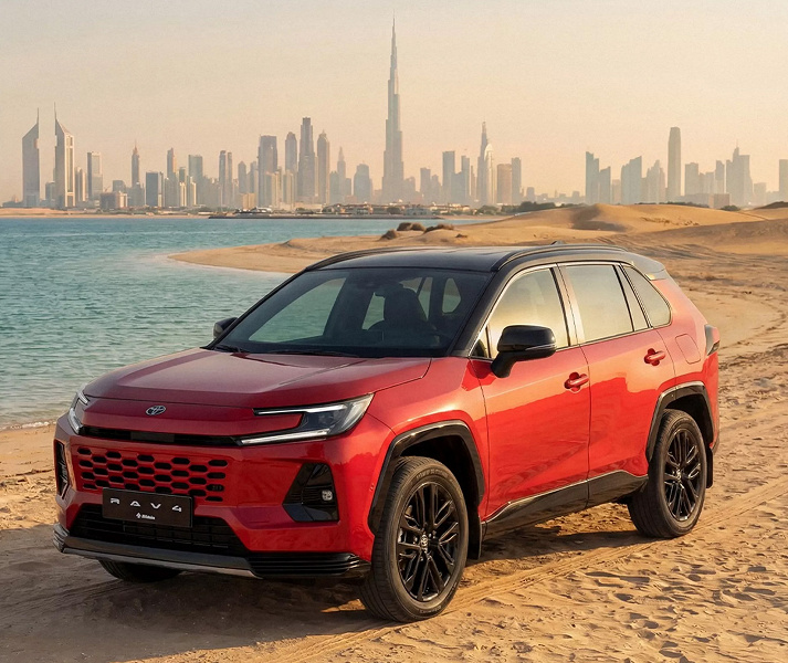 Новый Toyota RAV4 (XA60) сохранил обычный бензиновый мотор &mdash; такие машины продаются в ОАЭ